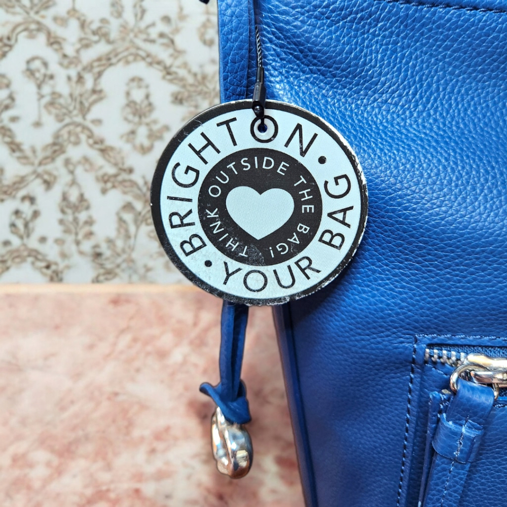 **Brighton Your Bag Beck Atlantic handbag NWT and Registration card - Picture 11 of 11